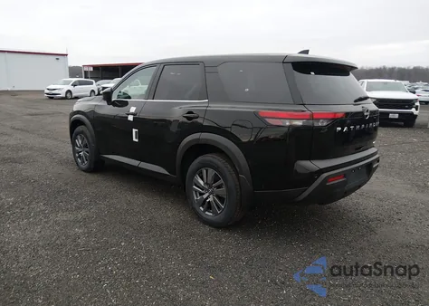 2025 Nissan Pathfinder S 4Wd z USA, uszkodzony, nr VIN 5N1DR3ACXSC314057